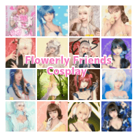 Flowerly Friends Cosplay logo