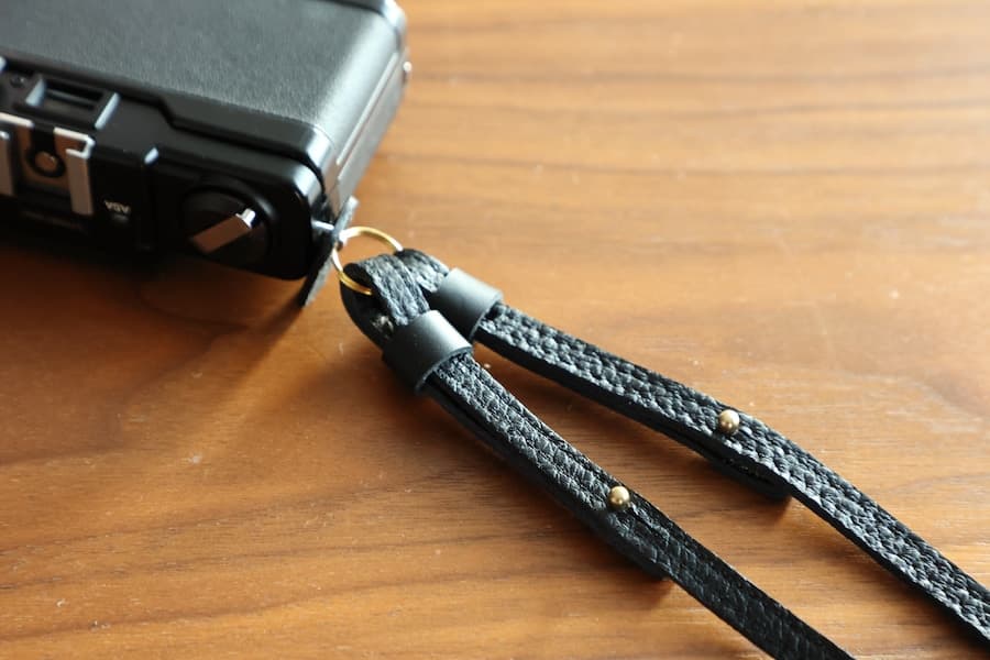 本革スリムライン ストラップ（コンパクトカメラ用） - 4